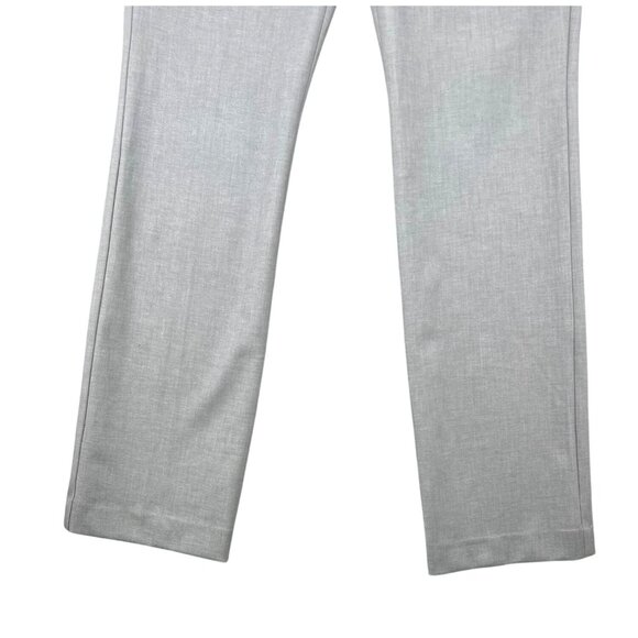 Express Editor Barely Boot Low Rise Stretch Pants Womens Size 8R Gray Blend - Picture 12 of 16
